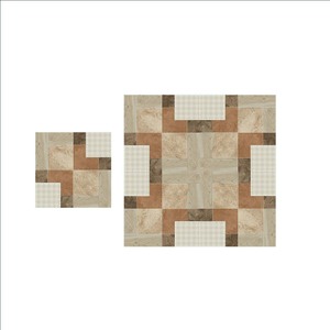 Baldosas de cerámica ordinarias con diseño de madera, nuevo diseño, 400x400mm - Product Image 3