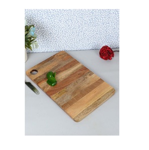 Planche à découper en bois de manguier de taille personnalisée pour le hachage de légumes et de viande dans le prix de cuisine - Product Image 1