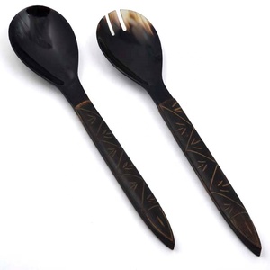 2024 2025 Design moderne à la main corne couverts épices et thé cuillère Top vente Lametierartz fabriqué en Inde ustensile de service - Product Image 3