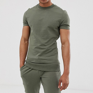 Survêtement à manches courtes pour femmes, chemise avec pantalon, Logo personnalisé, haute qualité, 2020 - Product Image 3