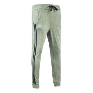 2025 nouveau Style couleurs unies Fitness porter des pantalons de survêtement sur mesure léger Stretch coton tissu Joggers pour hommes - Product Image 3