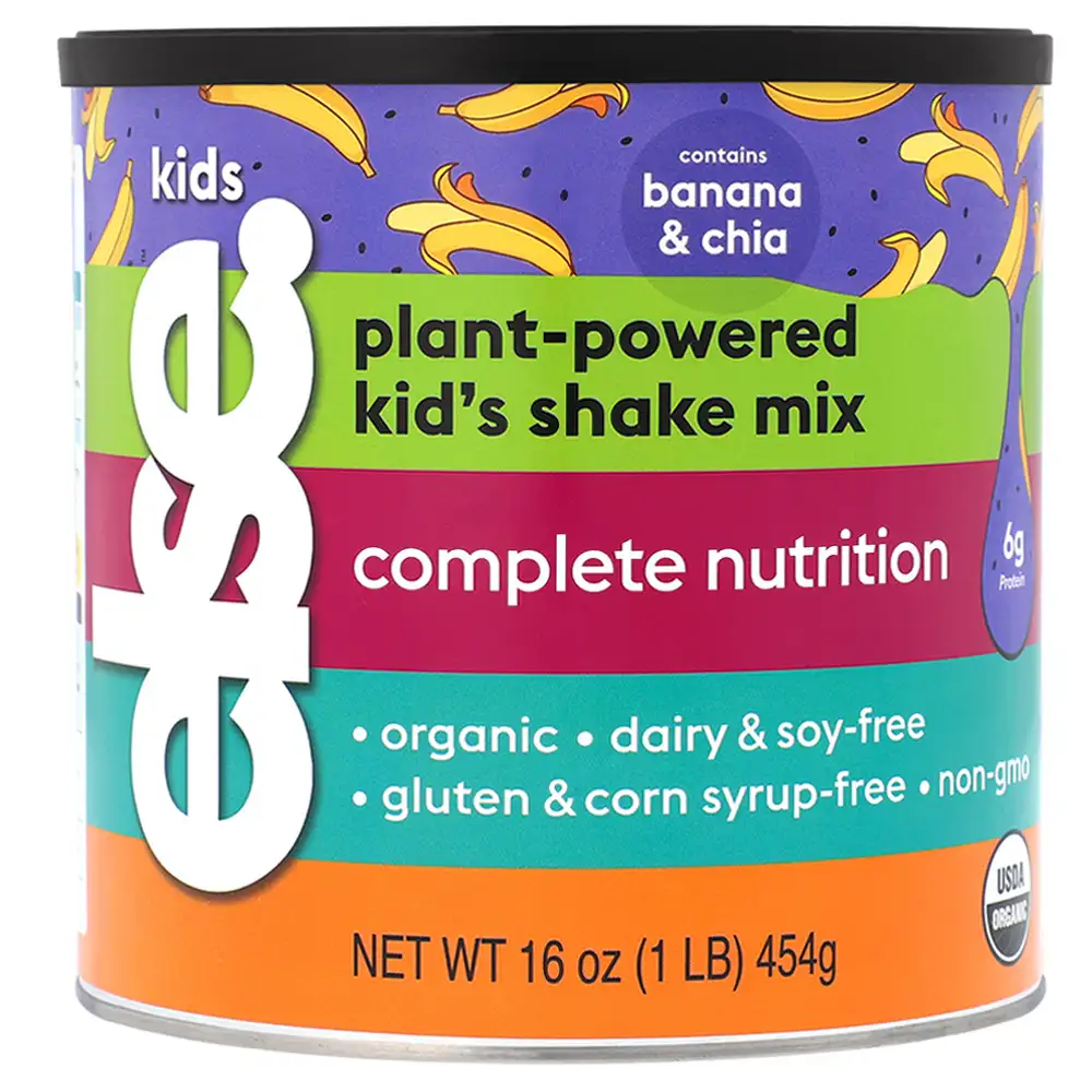 다른 아이 건강 관리 뜨거운 판매 영양 보충교재 식물 강화된 16 Oz 바나나 Chia 동요 미국에서 하는 6 의 건강 식품 팩