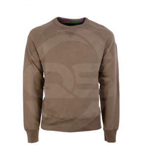 Sweat-shirt en molleton tricoté épais à manches longues pour hommes, personnalisable en gros – Anti-boulochage et écologique - Product Image 5