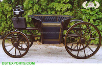 Élégante calèche à chevaux de type limousine à vendre - Couleur et taille personnalisables, construction durable en métal et bois pour événements de mariage et excursions