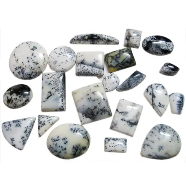 Nổi tiếng hiếm dendritic Agate Loose đá quý đẹp handmade đồ trang sức bạc Bán Buôn & Nhà cung cấp