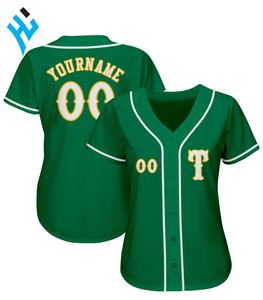 High Quality Short Sleeve <b>Baseball</b> Jersey Front Logo 100%Polyester Sublimated Uniform For Men - Product Image 4