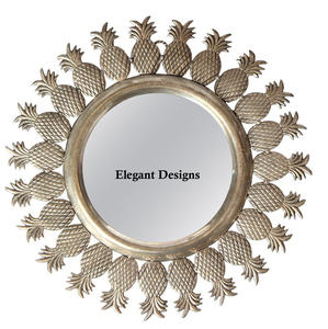 กระจกติดผนังกระจกโลหะแบบคลาสสิกของตกแต่งผนังงานแฮนด์เมดกระจกแขวนผนังแบบคลาสสิกคุณภาพพรีเมี่ยม - Product Image 1