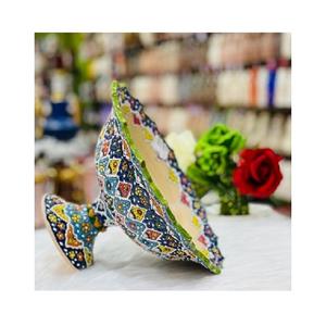 Bol décoratif multicolore en fer avec taille et forme personnalisées de qualité supérieure Bol décoratif de service de nourriture de fruits - Product Image 2