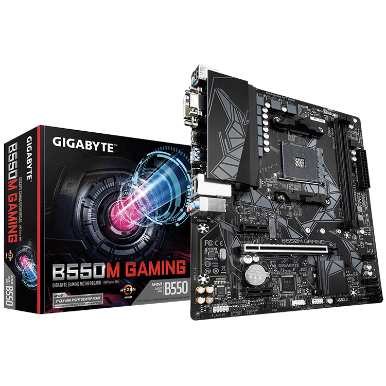Gigabyte B550m Micro-atx Motherboard For Amd Ryzen 3rd Gen