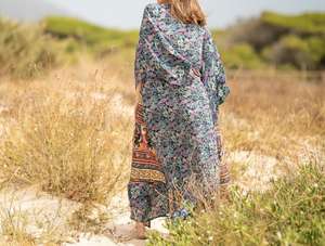 Designer Digital Print Womens Long <b>Kimonos</b> Full Sleeves India Wholesaler Custom Vintage <b>Kimono</b> - Product Image 3