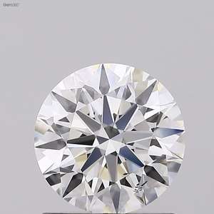 Diamante Labgrown pulido de tamaño 1,12ct, HPHT-CVD redondo, joyería de diamantes, diamantes sueltos, color G, claridad SI1 - Product Image 1