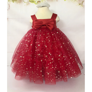 Niña de las flores de encaje de la boda Vestido bebé niñas vestido elegante - Product Image 3