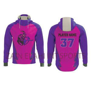 ODM Pull en molleton de polyester imprimé par sublimation à prix réduit Sweatshirts à capuche d'entraînement de sport personnalisés - Product Image 4