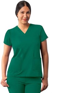Verde scuro meravigliose divise da allattamento spesse e mediche Scrub Design uniforme alla moda Scrub traspirante XS a 4XL 6XL - Product Image 5
