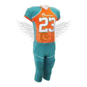 Uniforme de Football américain de couleur unie, uniforme léger pour jeunes américaines, couleur unie - Product Image 1