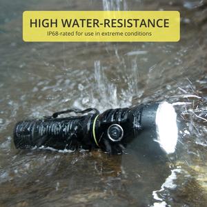 <span class=keywords><strong>Linterna</strong></span> LED táctica recargable <span class=keywords><strong>WUBEN</strong></span> 4200 lúmenes IP68 antorcha de aleación de aluminio impermeable para Camping <span class=keywords><strong>Linterna</strong></span> Taschenlampe - Product Image 5