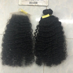 Mèches de cheveux vierges Remy cambodgiens à cuticules alignées, style Water Wave, double trame machine, vente en gros, échantillons disponibles - Product Image 1