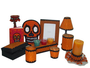 Soporte de vela de malla para Halloween, adhesivo de tela con hermoso diseño personalizado, calidad superior, precio barato, buena promoción, nuevo - Product Image 3