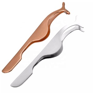 Pincettes d'extension de cils en acier inoxydable, vente en gros, volume, outil de maquillage de beauté pour femmes - Product Image 4