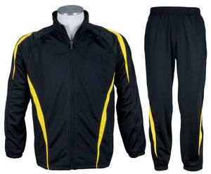 Venta al por mayor de encargo gimnasio negro de lana de alta calidad chándal para hombre - Product Image 5