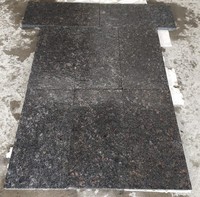 Dalles de granit indien brun flammé, pierres décoratives, garantie 5 ans, meilleur prix, revêtement de sol extérieur moderne, pavage, escaliers