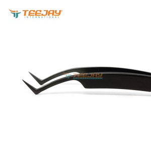 แหนบดัดขนตา TEEJAY ELT-448 รุ่น Plasma สีดำด้าน สแตนเลสทรงเป็ด งอ 90 องศา จับถนัดมือ ปลายเรียบ - Product Image 4