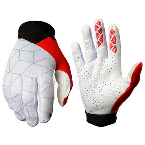 Gants de course en néoprène/cuir à doigts entiers respirants Protection des mains de sécurité pour les activités de plein air Motocross Export - Product Image 1