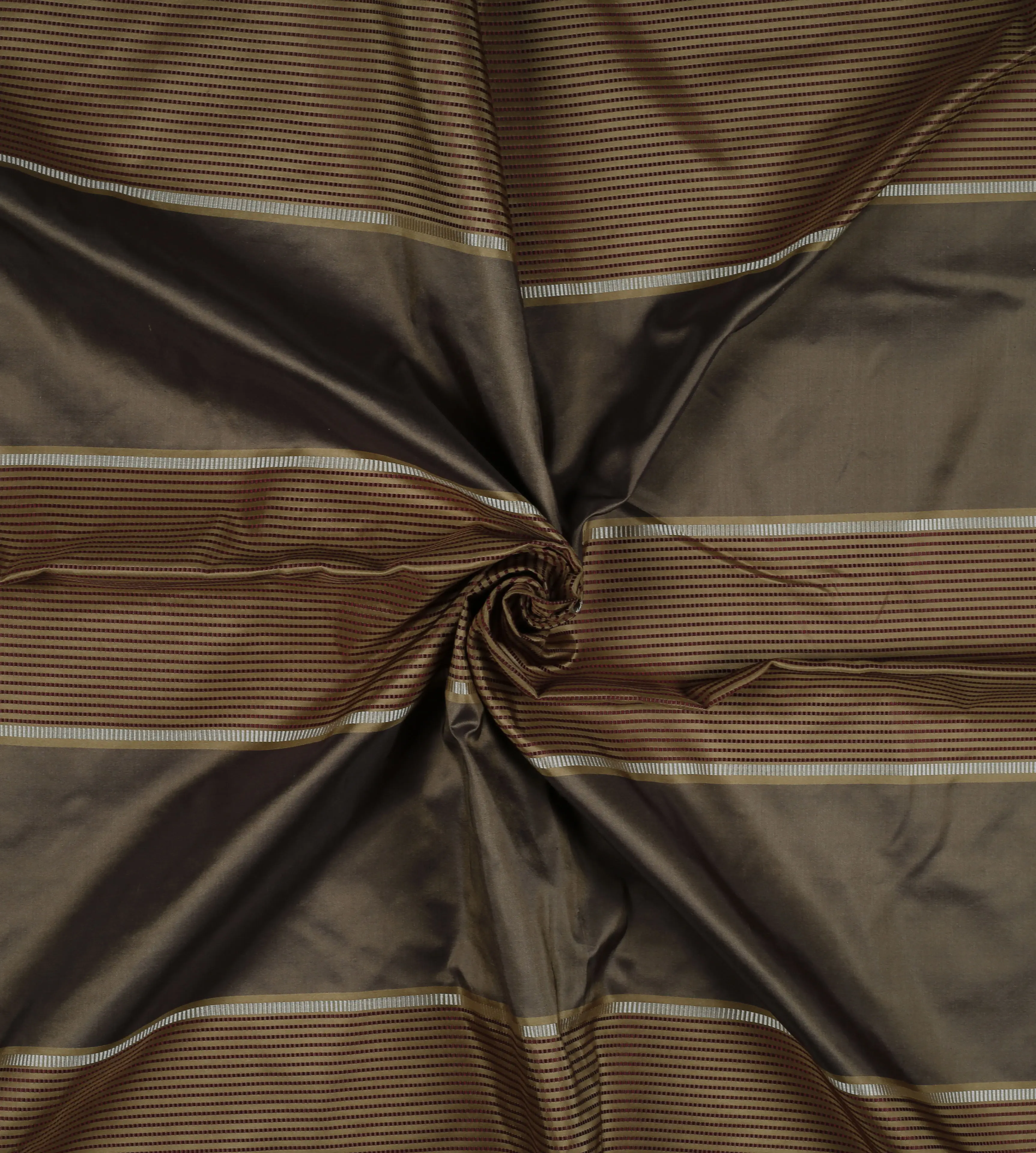 Designer silk stripe Fabric