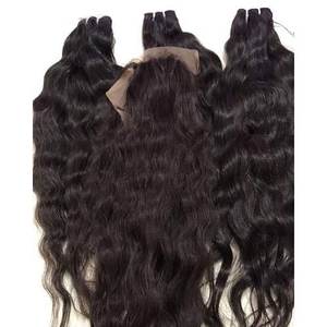 Extensions de cheveux humains vierges indiens Remy JAE Modèle 761, double trame, 100g, style lisse - Product Image 5