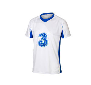 Camiseta ligera de algodón sublimado Poly Spandex Camiseta elástica transpirable suave para ropa deportiva de sublimación activa e informal - Product Image 4