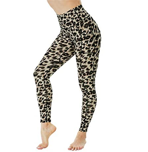 Pantalones de Yoga con estampado de Jaguar para mujer, mallas de entrenamiento de cintura alta con bolsillo, conjuntos de Fitness para gimnasio, mallas ajustadas - Product Image 3