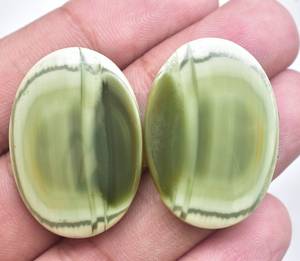 Par de gemas de jaspe Imperial Natural, lote combinado de jaspe Imperial, venta al por mayor, Lo - Product Image 2