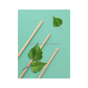 Natural wooden stirrers wooden for mixing tea and coffee ingredients price from manufacturer
