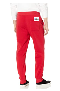 Lingge — pantalon molletonné de jogging pour hommes, avec cordon de serrage, 100% Polyester, vêtement importé, Machine à laver, ajustable et personnalisable - Product Image 6