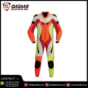 Manufacturer's Custom Made Waterproof Motorbike & Auto Racing Leather Sportswear Safety Protecting Suit At Wholesale Price - Product Image 2