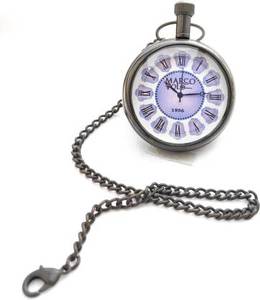 นาฬิกาทองเหลืองโบราณแบบพกพาสีเงินสไตล์วินเทจแบบพกพาพร้อมโซ่นาฬิกาอะนาล็อก2นิ้ว1สีเทคนิคขัดเงา - Product Image 1