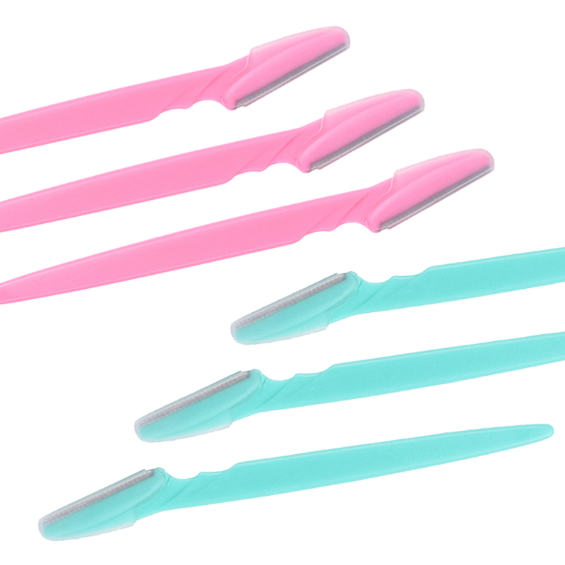 Практичный Электрический Уход за кожей лица бровей ножницы для стрижки волос Мини Портативный Женская бритва лезвие бритвы, нержавеющая сталь электрическая бритва Эпилятор 2 вида цветов