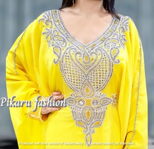 2024 nouveauté Ramadan Eid Jalabiya mode musulman dubaï arabe à capuche Abaya Robe marocaine caftan diamant Jalabiat femmes Robe - Product Image 5