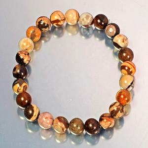 Pulseras de la mejor calidad en línea, piedras preciosas curativas, Jaspe Picasso - Product Image 1