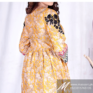 Impresión Digital de tela de césped de alta calidad con Bordado de hilo trabajo-vestido de estilo de mujer paquistaní indio Masoori 2017 - Product Image 2