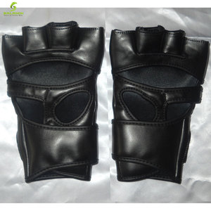 Open-Finger <b>Punching</b> Gloves for Adults <b>Men</b> and Women for MMA Fight Boxing Training Made of PU and Leather - Product Image 4