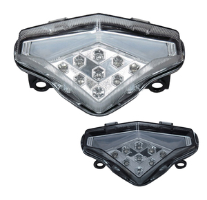 Luz Trasera LED para Motocicleta Ninja 650 ER-6N ER-6F, Lente Integrada Ahumada, Luz de Freno y Direccional - Product Image 3