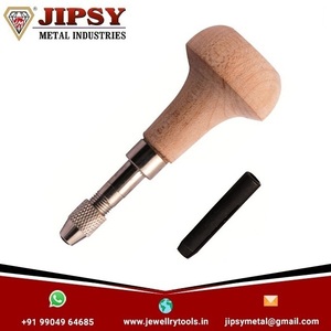 Juego de 6 nuevos bancos de trabajo de metal industrial, manijas de madera, herramientas de joyería, equipos - Product Image 6