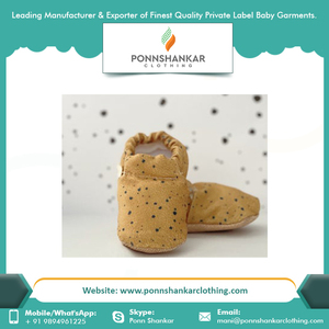 Unisex บู้ทสำหรับเด็กแรกเกิดฤดูหนาวพื้นในหนังแท้ผ้าฝ้ายถักนุ่มพิมพ์ลายดีไซน์เด็กชายเด็กหญิงข้อเท้าสูงสำหรับ - Product Image 4