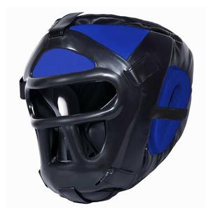 Protector de cabeza para boxeo MMA, entrenamiento con parrilla facial extraíble - Product Image 1