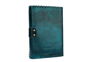 Hot Selling Get Your Own Stone Studded Personal Planner Handmade Genuine Leather Draw /Sketch / Paint Journal Cum <b>Note</b> Pad <b>Book</b> - Product Image 4
