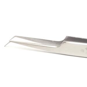 Pince à épiler d'extension de cils à pointe incurvée en acier inoxydable de qualité professionnelle - Product Image 4