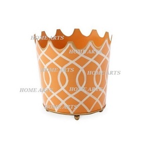 Marvelous Design Garbage Dust <b>Bin</b> Handmade Metal Round Shape <b>Waste</b> <b>Bin</b> For Home Hotel And Restaurant Use - Product Image 4