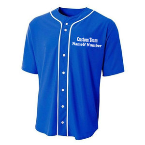 Maillot de Baseball à manches courtes, vierge, bon marché, fabriqué au Pakistan, nouvelle collection - Product Image 2