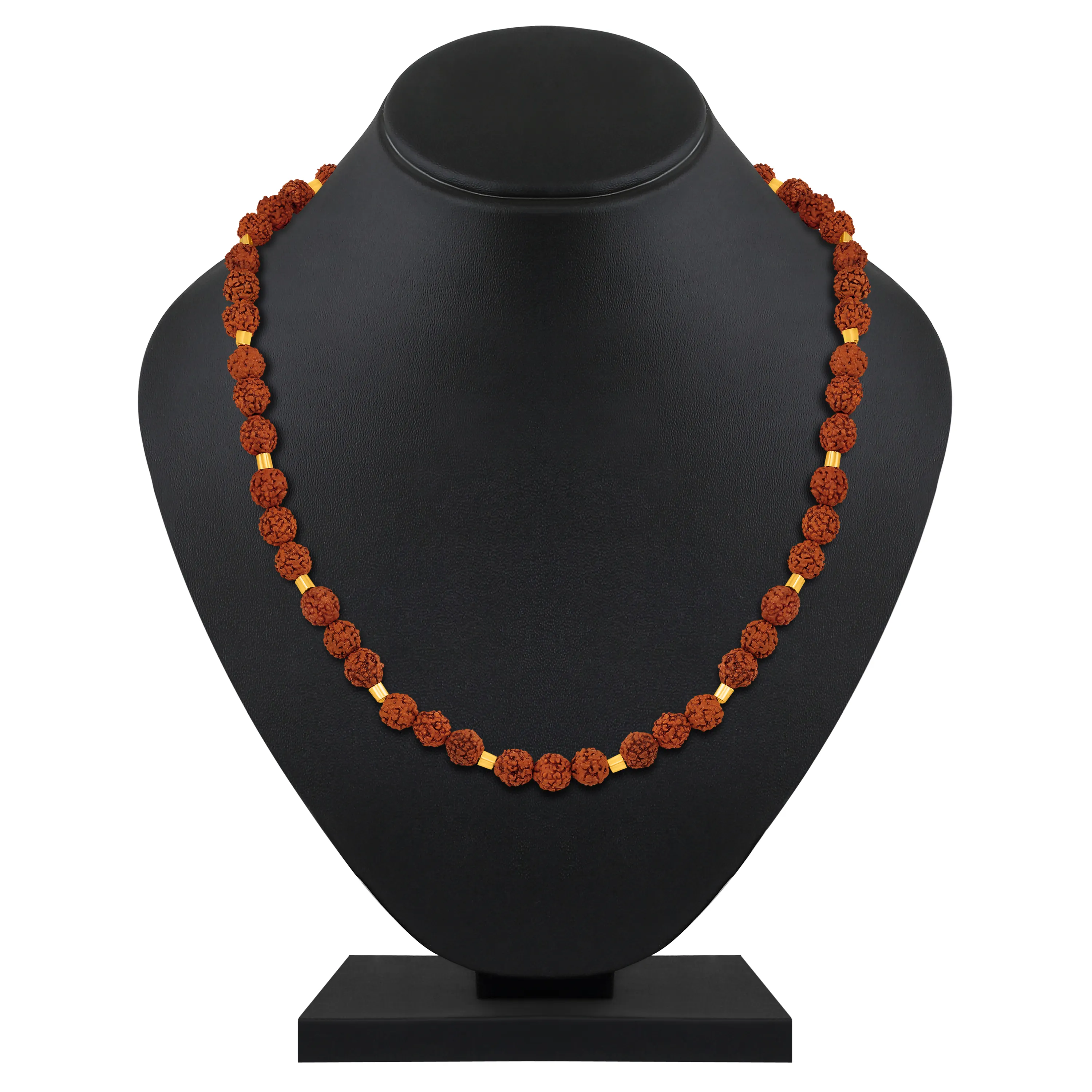 Wholesale Ethnic Long Rudraksha Necklace Bead Mala